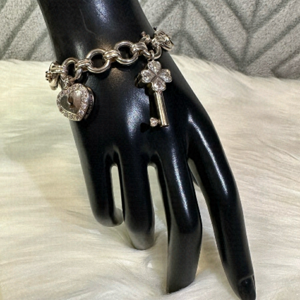 FOLLI FOLLIE 92.5 sterling silver bracelet with swarovski